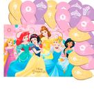 Kit Festa Decoração Princesas Disney Painel GG + 25 Balões