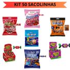 Kit Festa Doces Para 50 Sacolinhas Surpresa Festa Infantil
