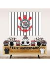 Kit Festa Fácil Corinthians 39 Itens Decoração Aniversário