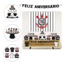 Kit festa facil corinthians piffer c/ 39 itens decorativos