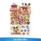 Kit Festa Fácil Mickey 39 Itens - 01 Unidade - Piffer - Rizzo