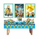 Kit Festa Fácil Montagem Decoração Prática -Minions