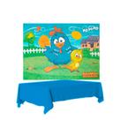 Kit festa Galinha Pintadinha Decoração Anive Painel +Toalha
