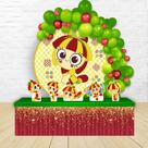 KIT FESTA KIT FESTA PAINEL REDONDO Decoração Emília Emilia 1,50X150 KIT FESTA KIT FESTA PAINEL REDONDO Decoração Emília Emilia 1,50X150