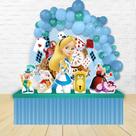 KIT FESTA KIT FESTA PAINEL REDONDO Decoração Infantil Alice no País das Maravilhas KIT FESTA KIT FESTA PAINEL REDONDO Decoração Infantil Alice no País das Maravilhas