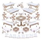 Kit Festa Mdf Branco - 31 Peças - Linha Premium - 1131-LP14