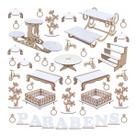 Kit Festa Mdf Branco - Linha Premium - 44 Peças - 1144-LP25 Kit Festa Mdf Branco - Linha Premium - 44 Peças - 1144-LP25