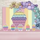 Kit Festa Ouro Fidget Pop It Candy Color - IMPAKTO VISUAL
