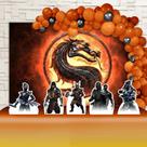 Kit Festa Ouro Mortal KOmbat - IMPAKTO VISUAL Kit Festa Ouro Mortal KOmbat - IMPAKTO VISUAL