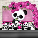 Kit Festa Ouro Panda Rosa - IMPAKTO VISUAL