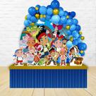 kit festa painel redondo Decoração Infantil Jake e os Piratas da Terra do Nunca kit festa painel redondo Decoração Infantil Jake e os Piratas da Terra do Nunca