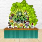 Kit Festa Painel Redondo Plants Vs Zombies- IMPAKTO VISUAL
