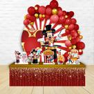 kit festa painel redondoDecoração Circo do Mickey 1,50X150