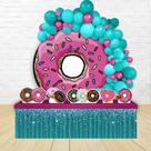 kit festa painel redondoDecoração Donuts 1,50 Diâmetro