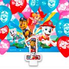 Kit Festa Patrulha Canina Vela 1 + Balão + Painel Gigante