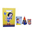 Kit Festa Pegue e monte Branca de Neve com 60 Pecas