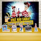 KIT Festa Prata Onde está o Wally - IMPAKTO VISUAL KIT Festa Prata Onde está o Wally - IMPAKTO VISUAL