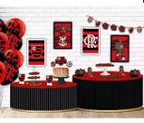 Kit Festa Pronta Decoração Flamengo Mengão - 62 unid