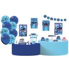 Kit Festa Pronta Decoração Stitch Lilo Disney Fest - 62 unid