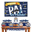 Kit Festa Pronta Dia Dos Pais Decoração C/ 33 Itens