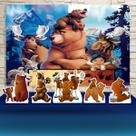 Kit Festa Rubi Irmão Urso - IMPAKTO VISUAL Kit Festa Rubi Irmão Urso - IMPAKTO VISUAL