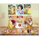 kit festa so um bolinho branca de neve