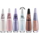 KIT FESTAS Esmaltes Impala Cremoso, Perolado Glitter e Top Coat KIT FESTAS Esmaltes Impala Cremoso, Perolado Glitter e Top Coat