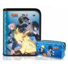 Kit Fichário Argolado Naruto A4 48Fls e 10 Divisórias + Estojo Duplo Naruto Azul Kit Fichário Argolado Naruto A4 48Fls e 10 Divisórias + Estojo Duplo Naruto Azul