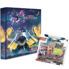 Kit Fichário Pasta Pokémon Escarlate e Violeta Fenda Paradoxal + Cards Blister Pack Triplo