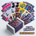 Kit Figurinhas Blister Guerreiras do K-Pop Oficial 50 Envelopes (250 Cromas) - Netflix Editora Pixel
