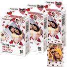 Kit Filme Fotográfico Fujifilm Instax Mini Heart Sketch - 30 Fotos