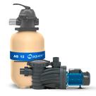 Kit filtrante claw 1/3 110v aquex 12 p/ piscina