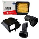 Kit Filtro Ar, Condutor, Tampa Filtro Titan 125 2000 Á 2008