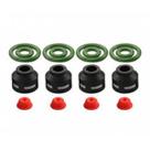 Kit Filtro Bico Injetor Courier Fiesta 1.4 16V Zetec Se 4 Ponteiras 4 Filtros 4 Pares Orings Interno 7 52Mm Secçao 3 53Mm Interno 19 00Mm Secçao 3 50M