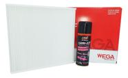 Kit filtro cabine e spray virtus tsi highline/comfort 200 1.0 flex 2017 2018 2019 2020 2021 2022 2023