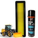 Kit Filtro Cabine Xcmg Lw300 Lw500 Pequeno E Higienizador Kit Filtro Cabine Xcmg Lw300 Lw500 Pequeno E Higienizador