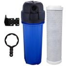 Kit Filtro Caixa D'água Cavalete Entrada 9 3/4 + Carvão