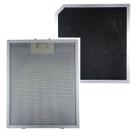 Kit Filtro Coifa Fischer Talent 60cm 1 Alumínio (32 x 26 cm) + 1 Carvão (24 x 25,5 cm)