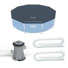Kit Filtro Litros-hora 110v + Capa 305 Estrutural Bestway Kit Filtro Litros-hora 110v + Capa 305 Estrutural Bestway