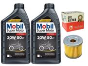 Kit Filtro Oleo, Oleo Mineral 20w50 Yes 125/ Intruder 125 Kit Filtro Oleo, Oleo Mineral 20w50 Yes 125/ Intruder 125