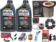 Kit Filtro, Óleo, Vela Iridium, Lona, Pastilha Cbx 250 Twister 01 Á 08