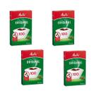 Kit Filtro Papel Melitta 100 com 4 caixas