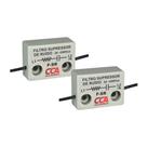 Kit Filtro Supressor de Ruído F-SR - Para Corrente Alternada 24~240Vca
