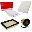 Kit Filtros de Óleo, Bateria, Ar do Motor e Cabine Prius