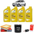 Kit Filtros E Troca Óleo Lubrax 15w40 Gm Celta E Prisma