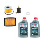 kit filtros honda Cb 250f Twister 2016 Á 2021 com oleo mobil