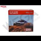 Kit filtros Jeep Renegade 2015 a 2023 Wega WKL-143