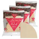 Kit Filtros Naturais para Coador Hario V60-02 (100 Unidades) - 3 Pacotes Kit Filtros Naturais para Coador Hario V60-02 (100 Unidades) - 3 Pacotes