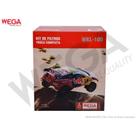 Kit filtros Peugeot 208 2017 a 2022 Wega WKL-100