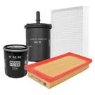 KIT FILTROS REVISAO (AR/CABINE/COMBUSTIVEL/OLEO) para TOYOTA